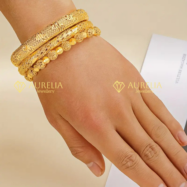 BR036 Gold Plated Bangle