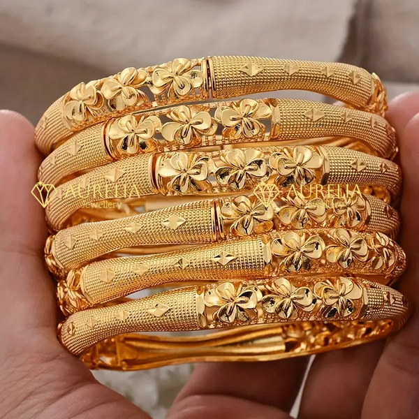 BR038 Gold Plated Bangle