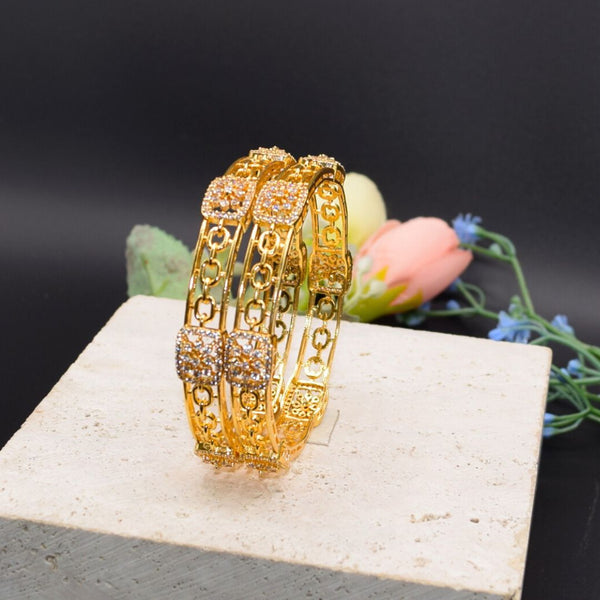 BR132 Gold Plated Bangle