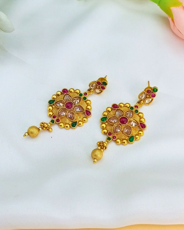 ER285 Ethnic Earrings Multi