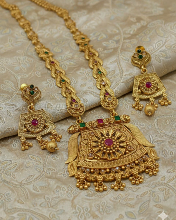 JS273 Ethnic Jewelry Set Multi