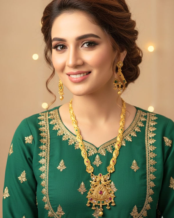 JS276 Ethnic Jewelry Set Multi