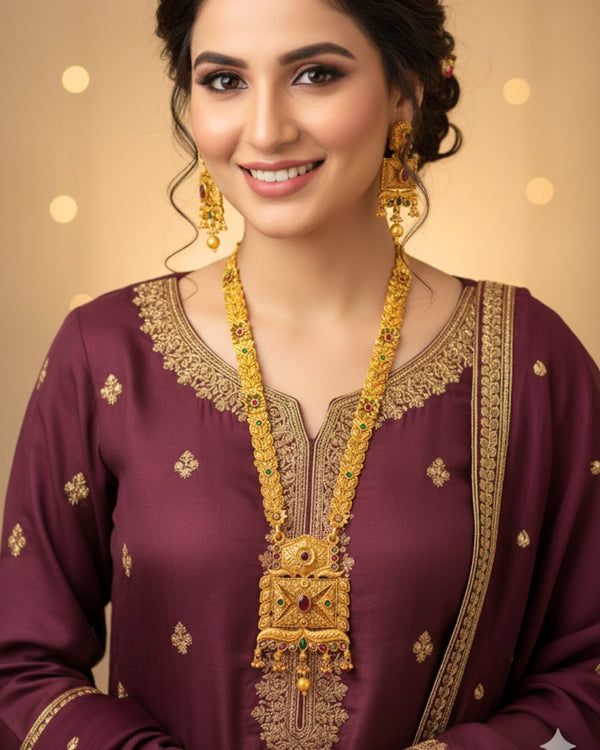 JS278 Ethnic Jewelry Set Multi